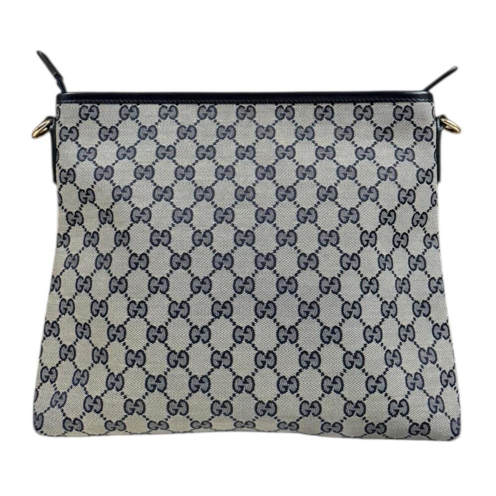 GUCCI Authentic Cream Canvas Shoulder Bag - Picture 3 of 11